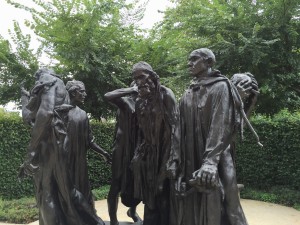 Rodin Museum Garden Sculpture "The Bughers of Calais"