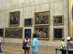 Mona Lisa Gallery at the Louvre