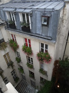 Hotel Therese views of Paris First Trip to Paris & London