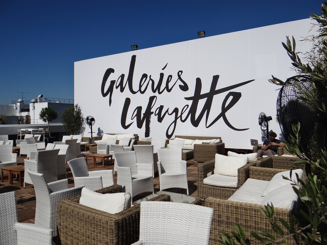 Galeries Lafayette Rooftop Dining Bar