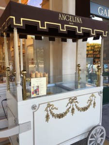 Angelina Paris ice cream cart