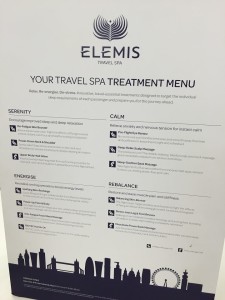 Elemis Spa at British Airways JFK lounge