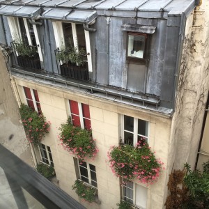 Hotel Therese Paris view