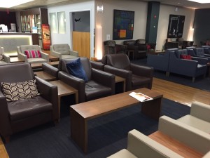 BA Lounge JFK seating area