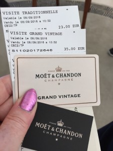 Moet & Chandon Cellar Tour and Tasting Tickets