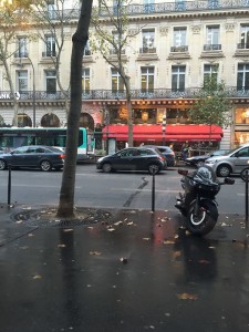 View of Paris from Cafe de la Paix