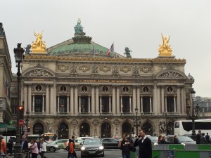 Paris Opera in the rain Starwood Luxury Privileges