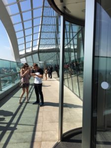 Sky Garden London observation deck
