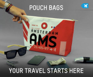 Airport Code Pouch Bag by Airport Tag
