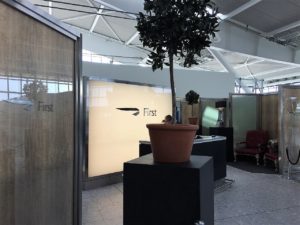 BA First Class Check In Heathrow