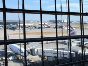Plane spotting Heathrow Concorde Room lounge