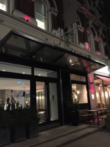 My Bloomsbury Hotel entrance
