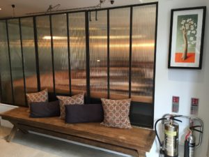 Lobby seating My Bloomsbury Hotel London