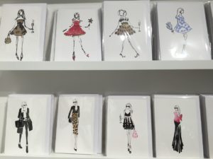 Fashion designed notecards