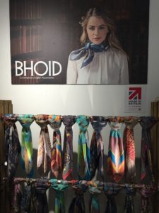 Bhoid scarves luxury fashion made in Britain