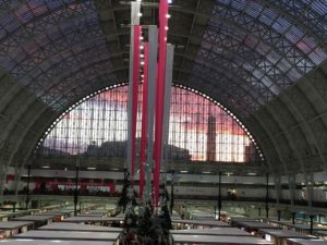 Sunset Olympia London Spirit of Christmas show Made in Britain