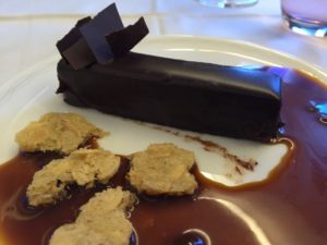 British Airways First Class Dessert