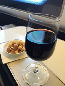 British Airways First Class Beverage Service