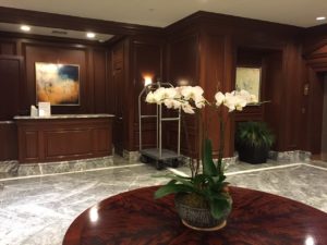 Westin Philadelphia arrival lobby