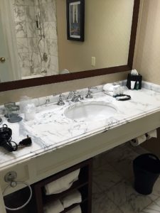 Westin Philadelphia bathroom