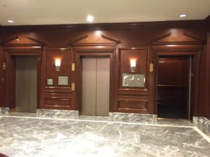 Westin Philadelphia lobby elevators