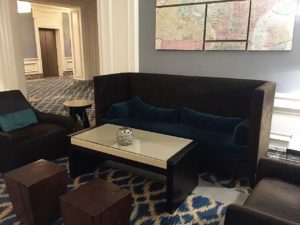 Westin Philadelphia lobby seating