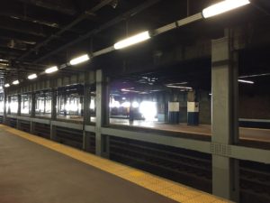 Amtrak Baggage Service Train Platform PHL