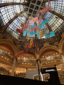 Galleries Lafayette Paris Stained Glass Ceiling