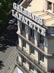 Galleries Lafayette Paris free rooftop view
