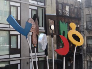 Visiting the High Line Outdoor art