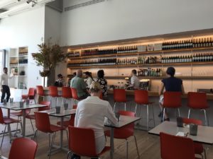Cafe at Whitney Museum NYC