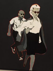 Marilyn and Bodyguard painting Whitney Museum of American Art