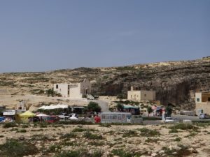The Azure Window visitor area