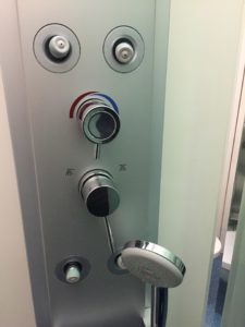BA Shower at Heathrow