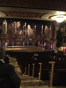One Ticket to Hamilton Orchestra seat view