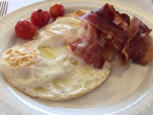 Westin Milan ala carte breakfast
