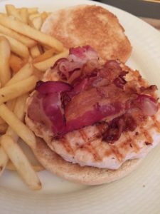 Westin Milan chicken sandwich room service