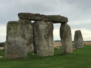 Stonehenge four stack moody photo