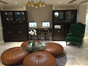 The Ampersand Hotel business center