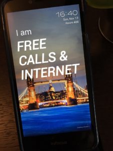 The Ampersand Hotel free mobile phone use