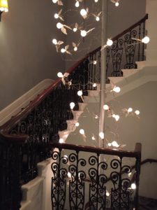 The Ampersand Hotel Lobby Lighting Art Installation