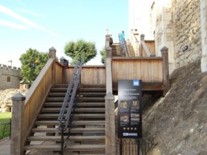 White tower stairs Tower of London tour with Context 