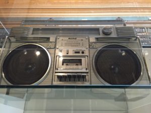 Boombox at the V&A Museum London