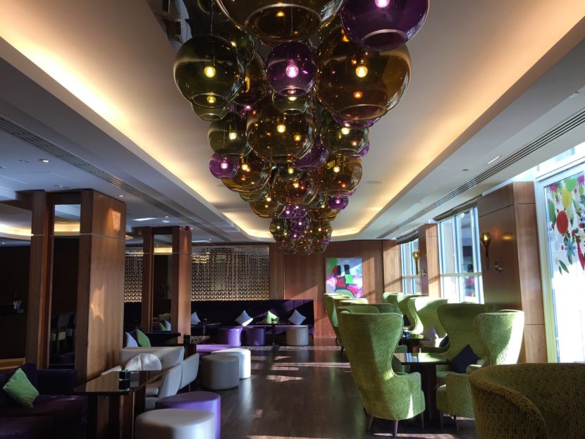 Edinburgh Sheraton One Square Restaurant bar lounge decor