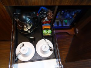 Edinburgh Sheraton Grand In Room Coffee Minibar