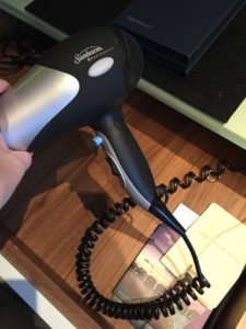 Edinburgh Sheraton Grand hairdryer