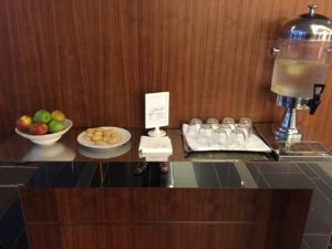 Lobby snacks Edinburgh Sheraton Grand
