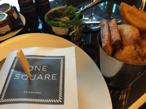 One Square Bar Menu Dinner Edinburgh Sheraton