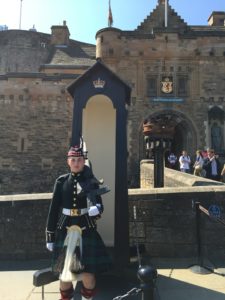 Scottish Guard at Edinburgh Castle