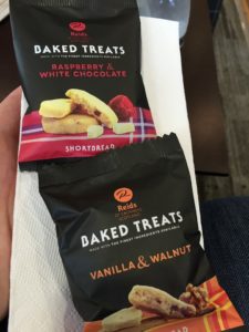 Virgin East Coast Lounge Edinburgh snacks